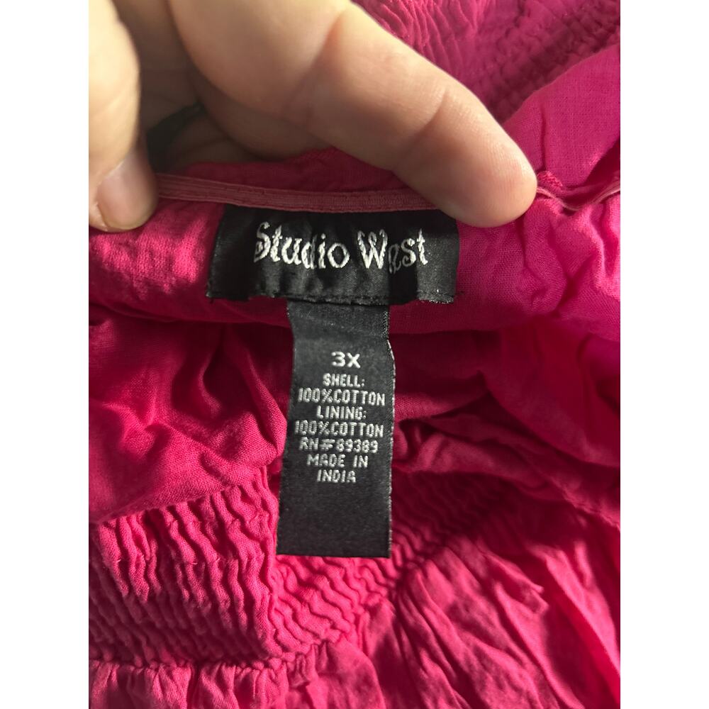 Studio West Ruffled Dress - Picture 4 of 5